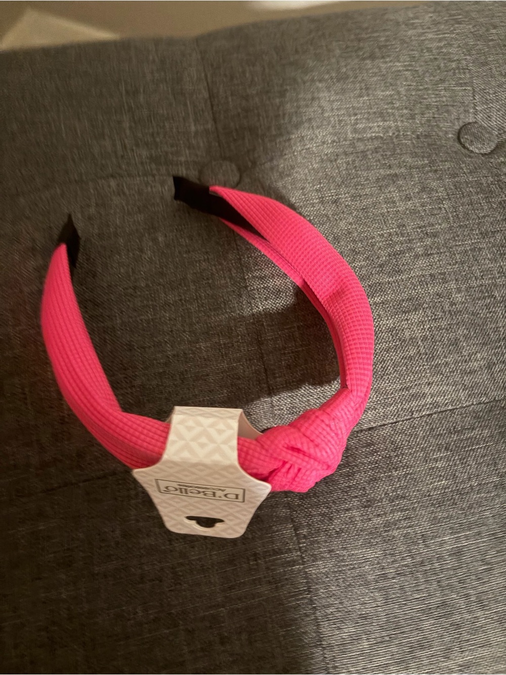 Pink Knotted Headband - Women's Fashion Accessory